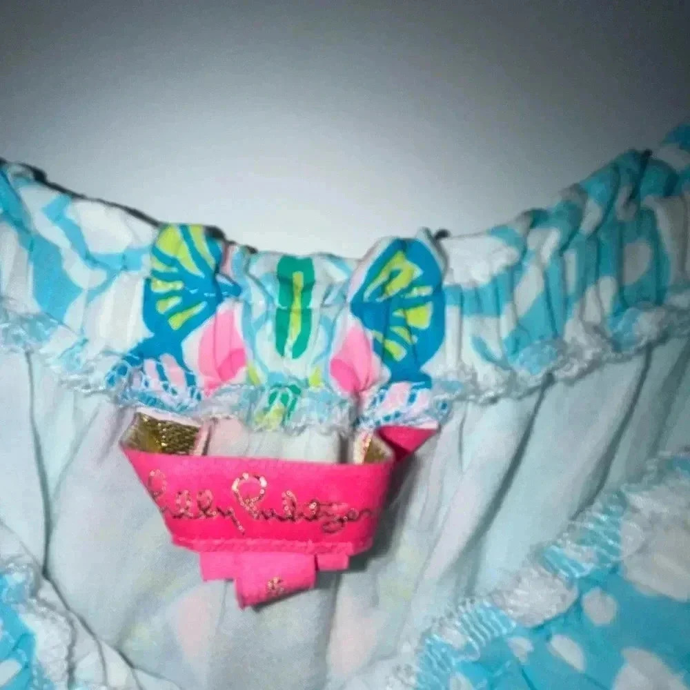 Lilly Pulitzer Nevie off the shoulder dress - Picture 4 of 4